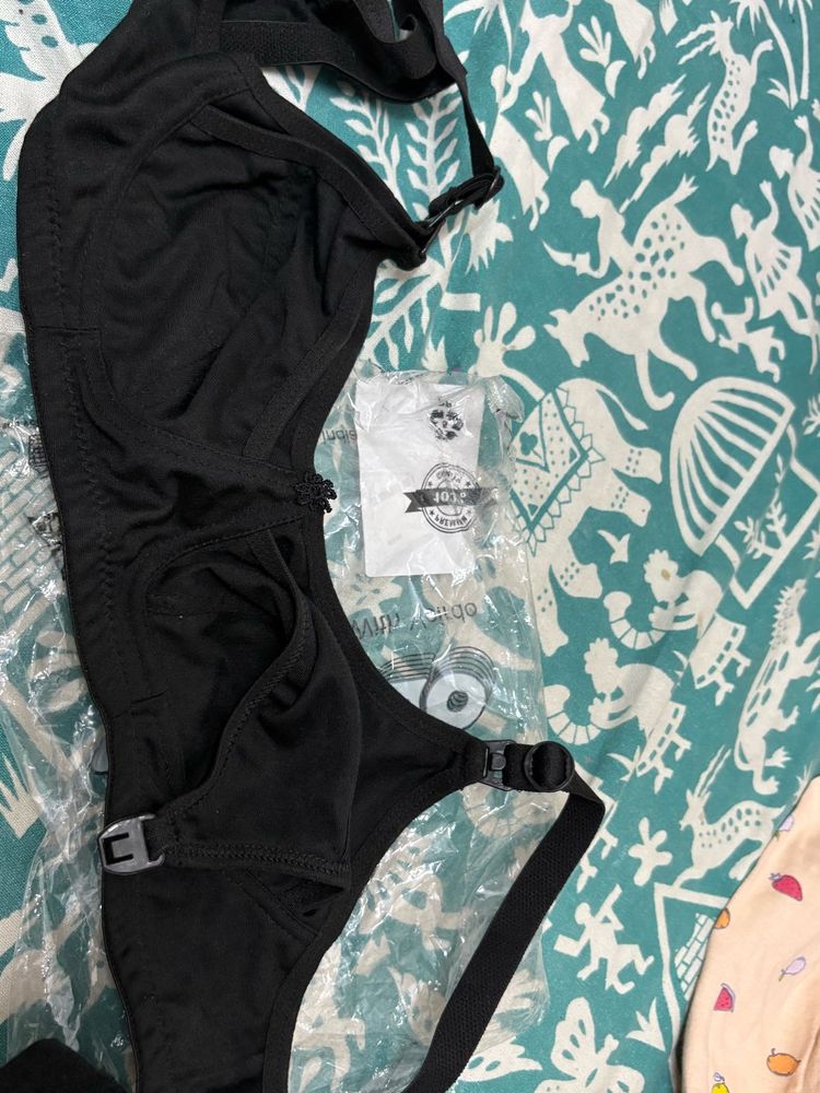 Brand New Feeding Bra Size 34 With Cup Open