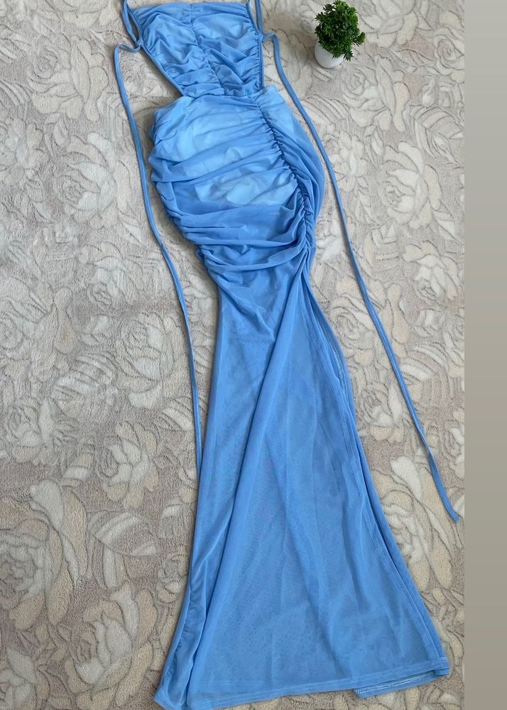 Blue mermaid Cocktail Dress 🩵