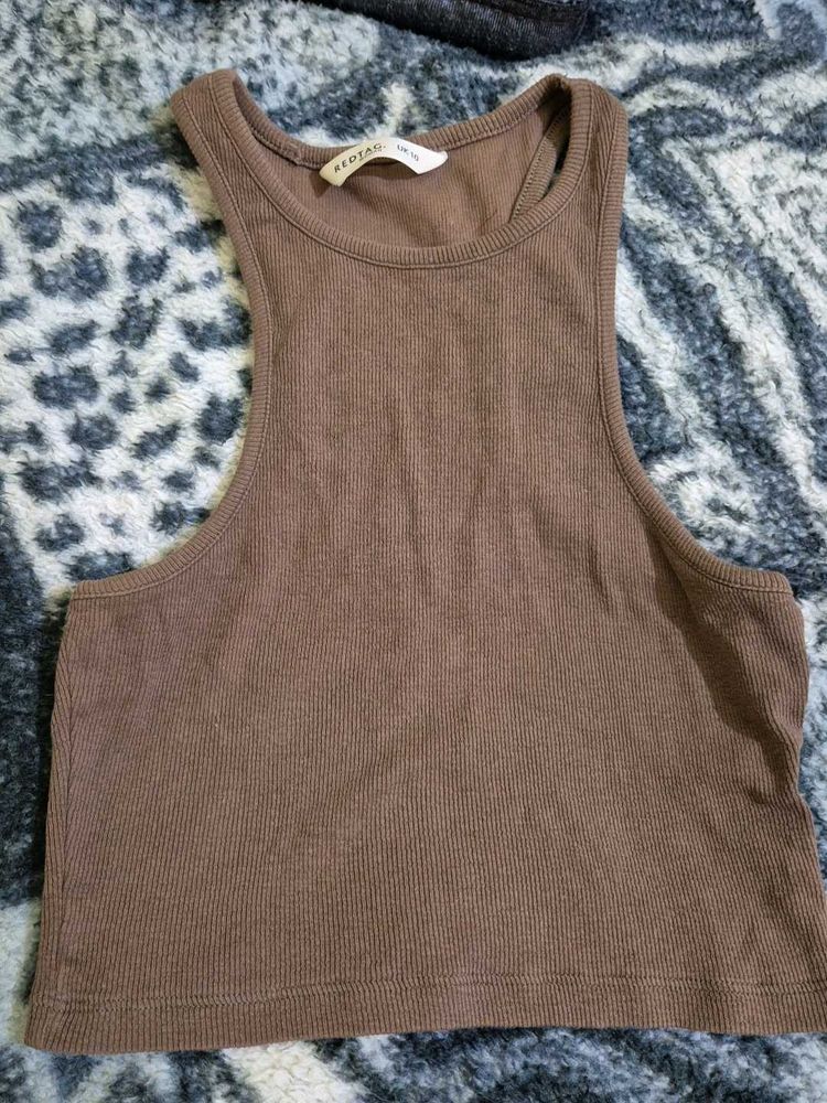 Brown Tank Top