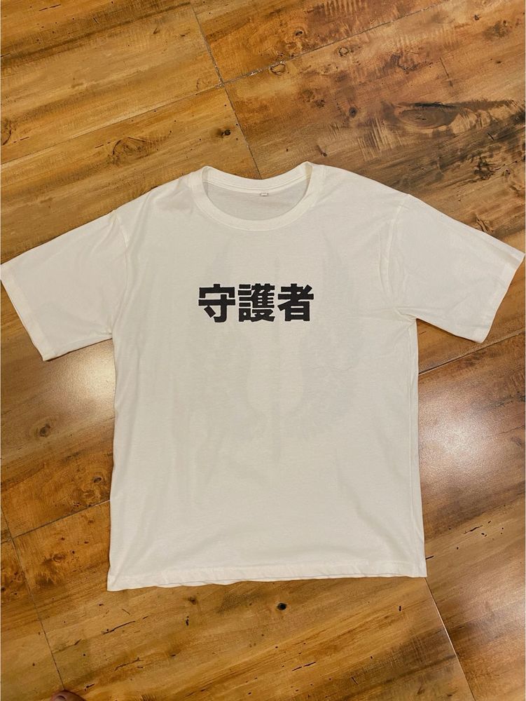 White Graphic Tee