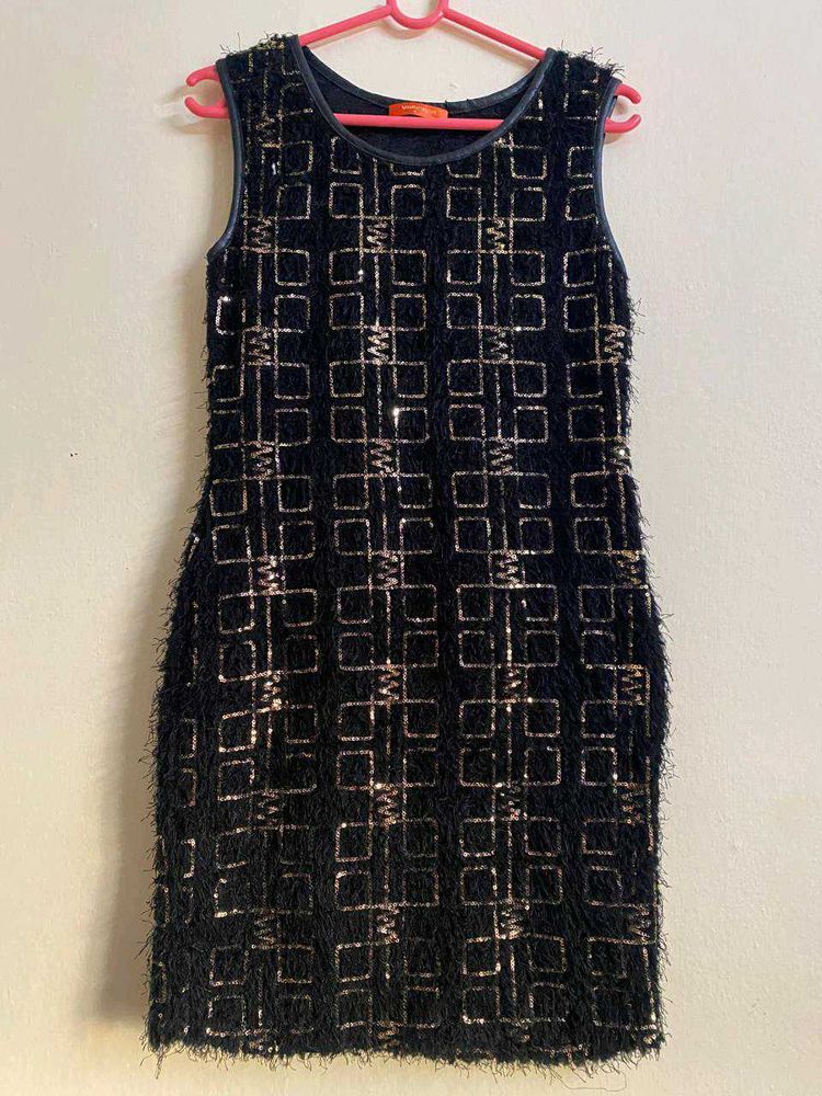 Black Embellished Dress
