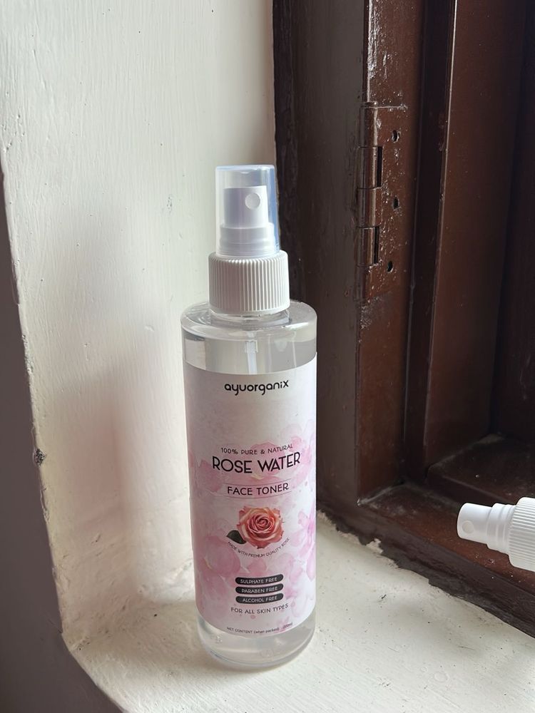 Ayuorganix Rose Water Toner