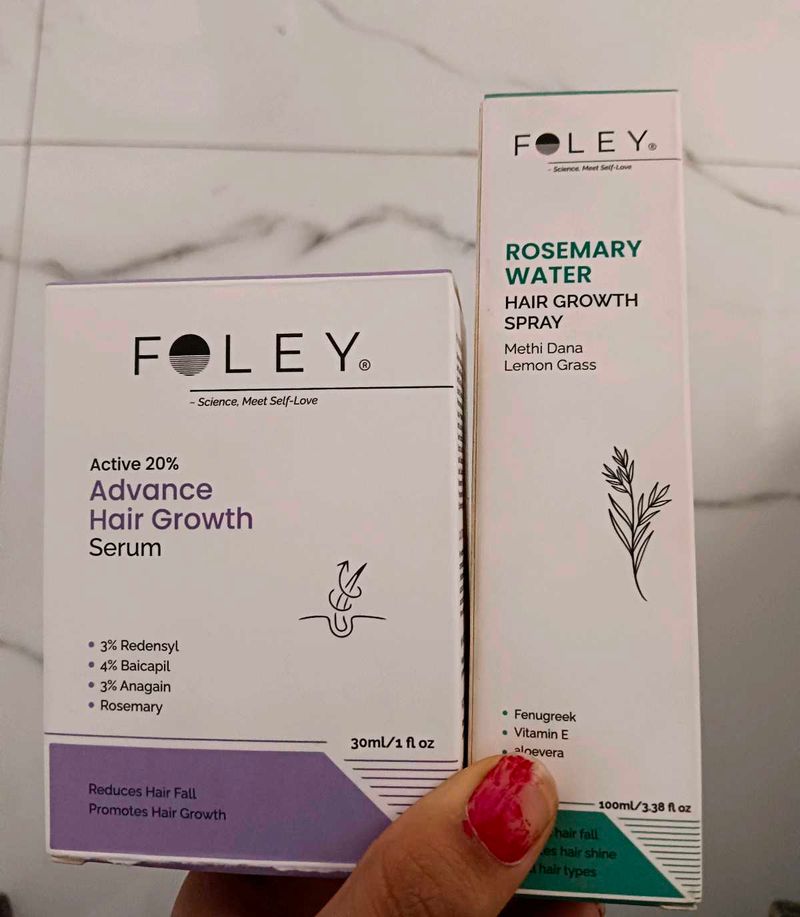 Foley Rosemary Hair Growth Serum And Spray