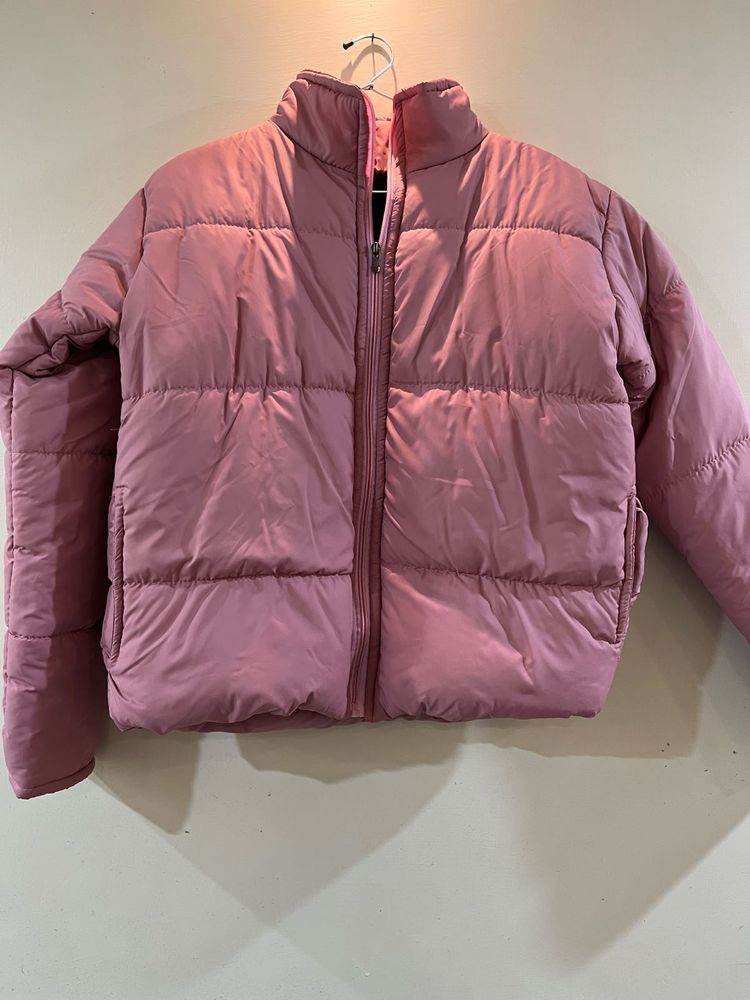 Pink Puffer Jacket