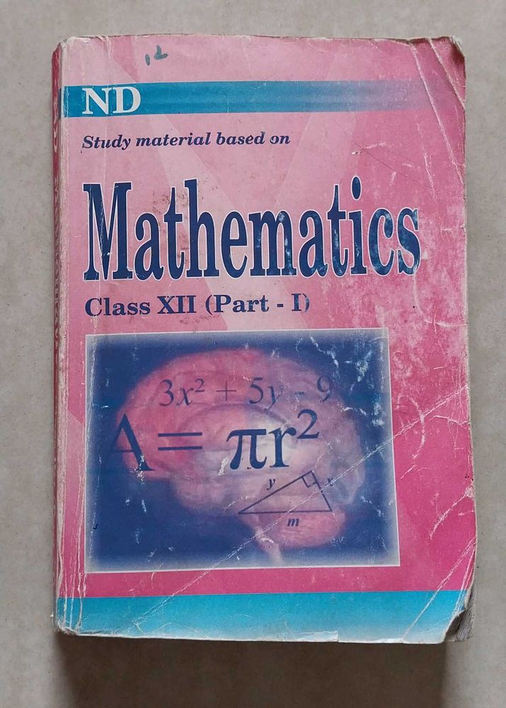 📚ND Study Material Based On Mathematics Class 12