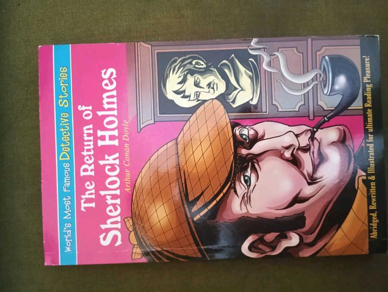 Sherlock Holmes Illustratrated Book For Kids