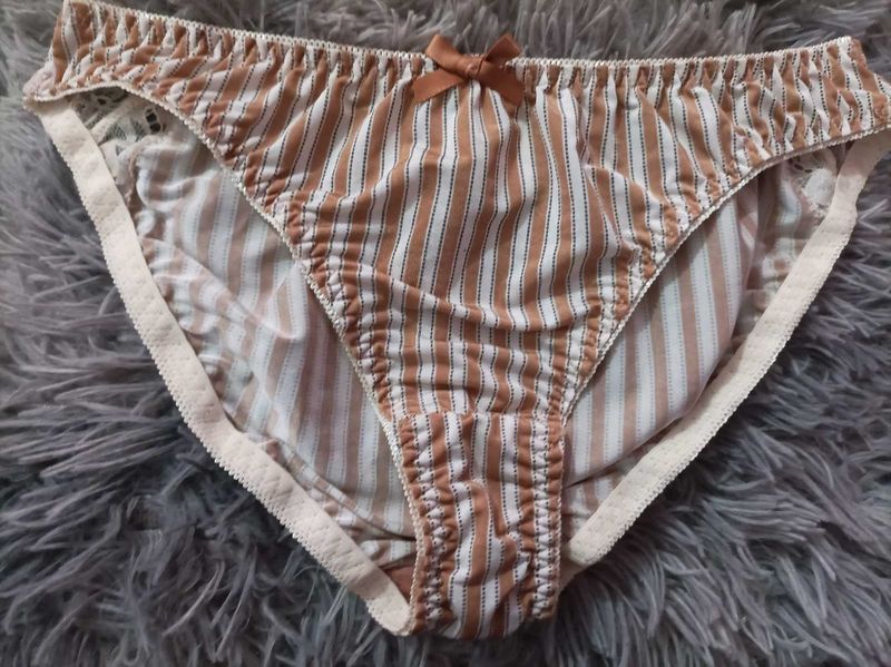 Striped Panty with Bow