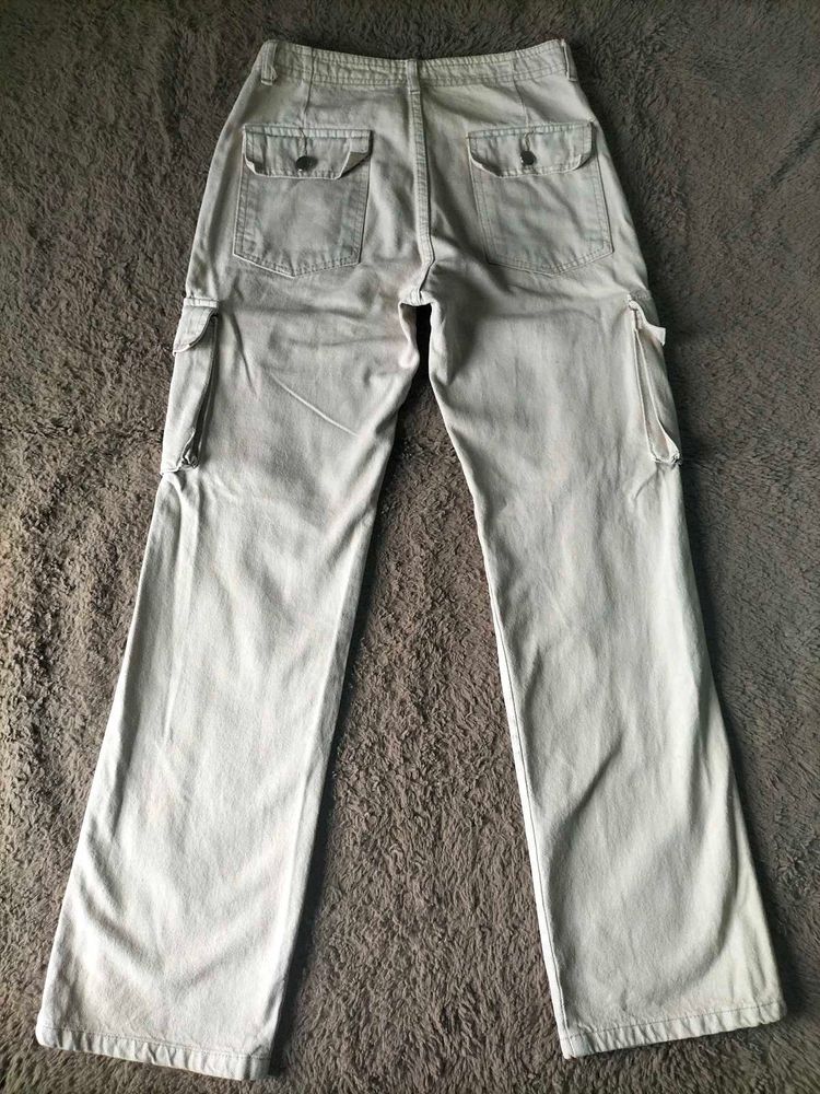 HM Beige Cargo Pants