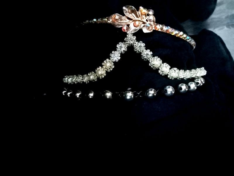 3 Combo Pieces Hair Tiaras