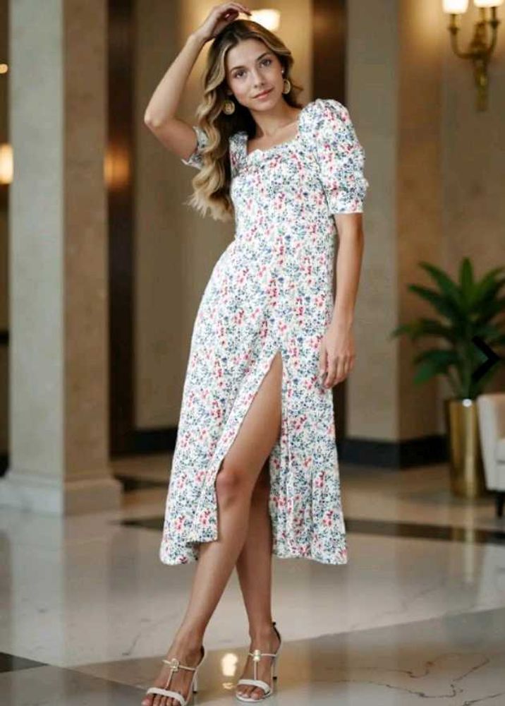 Floral Midi Dress
