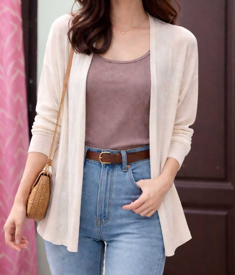 Elegant Cream Cardigan