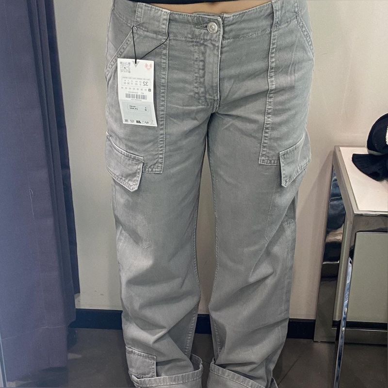 ZARA Cargo With Adjustable Belt