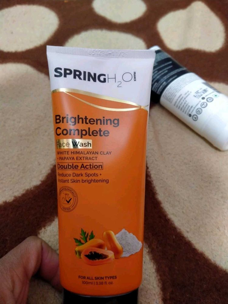 SpringH2O Brightening Face Wash