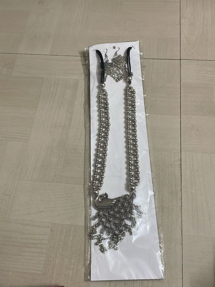 Oxidised Jewellery Set