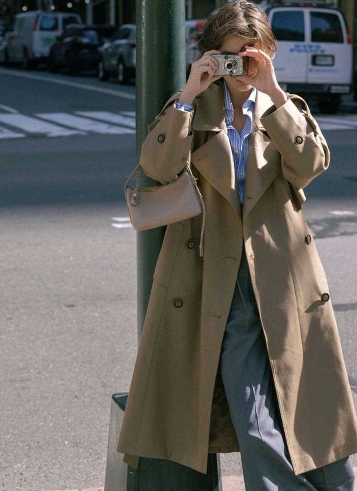 Classic Beige Trench Coat
