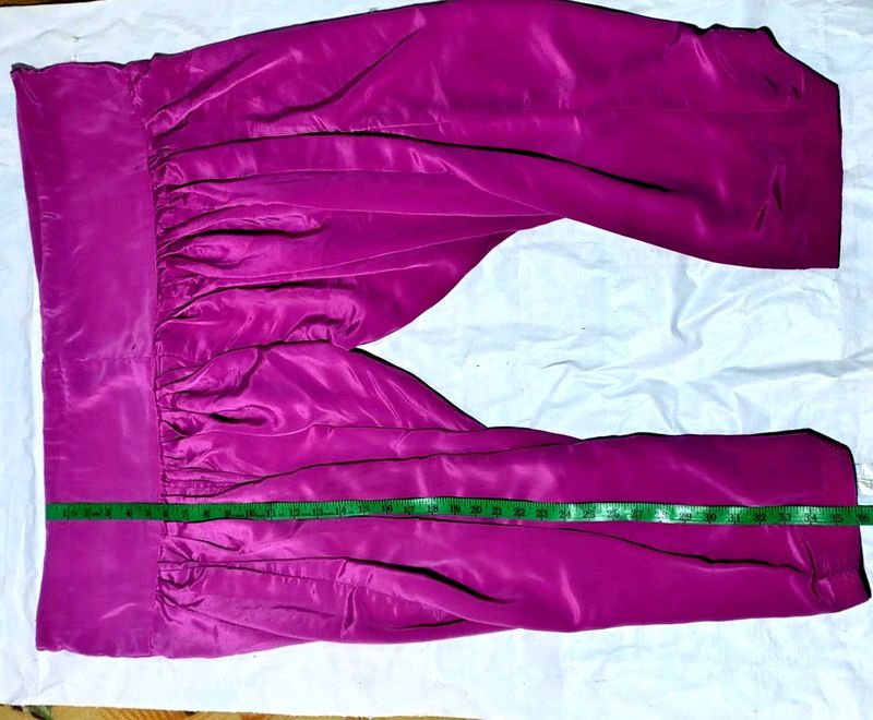 Purple Silk Salwar
