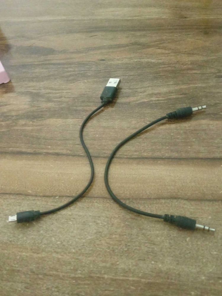 USB and Audio Cable