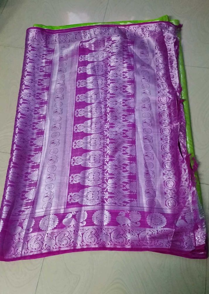 Multi Colour Banarasi Saree