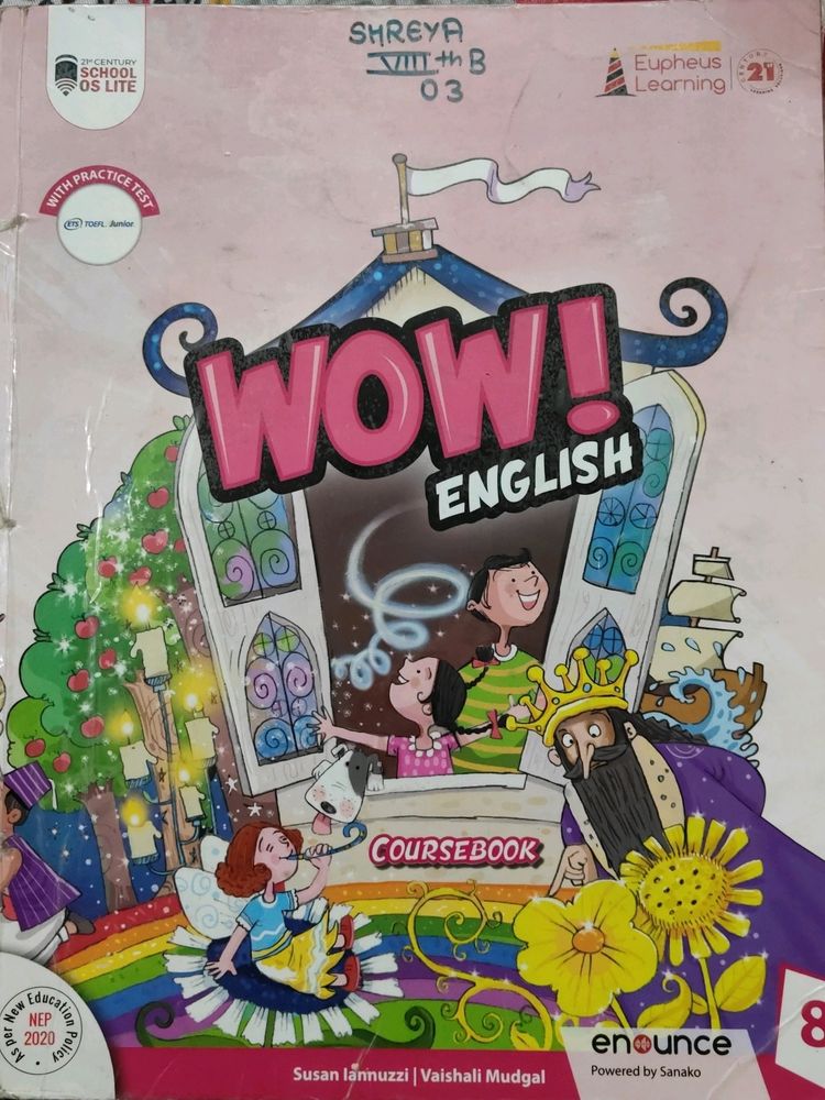 Wow English Book Class 8