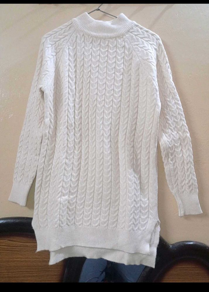 Cable Knit Sweater Dress/ Top