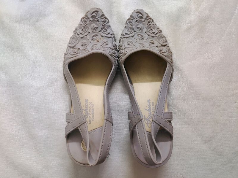 Women Grey Wedges Footwear