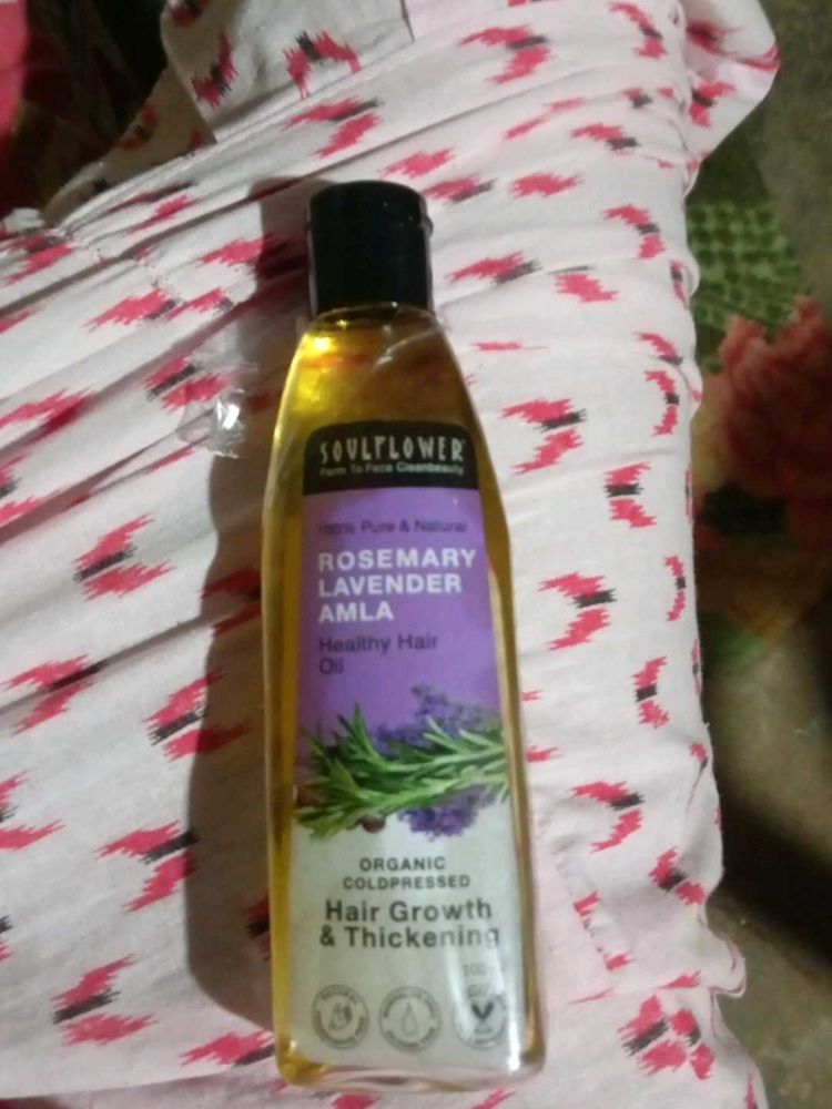 Soulflower Rosemary Lavender Amla Oil