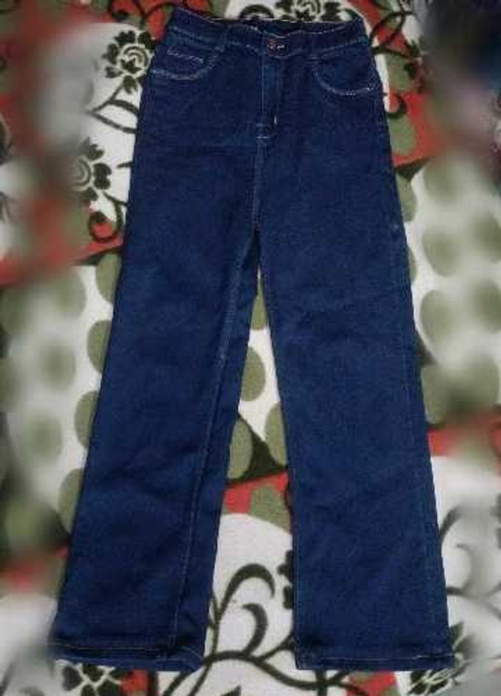 Dark Blue Denim Jeans