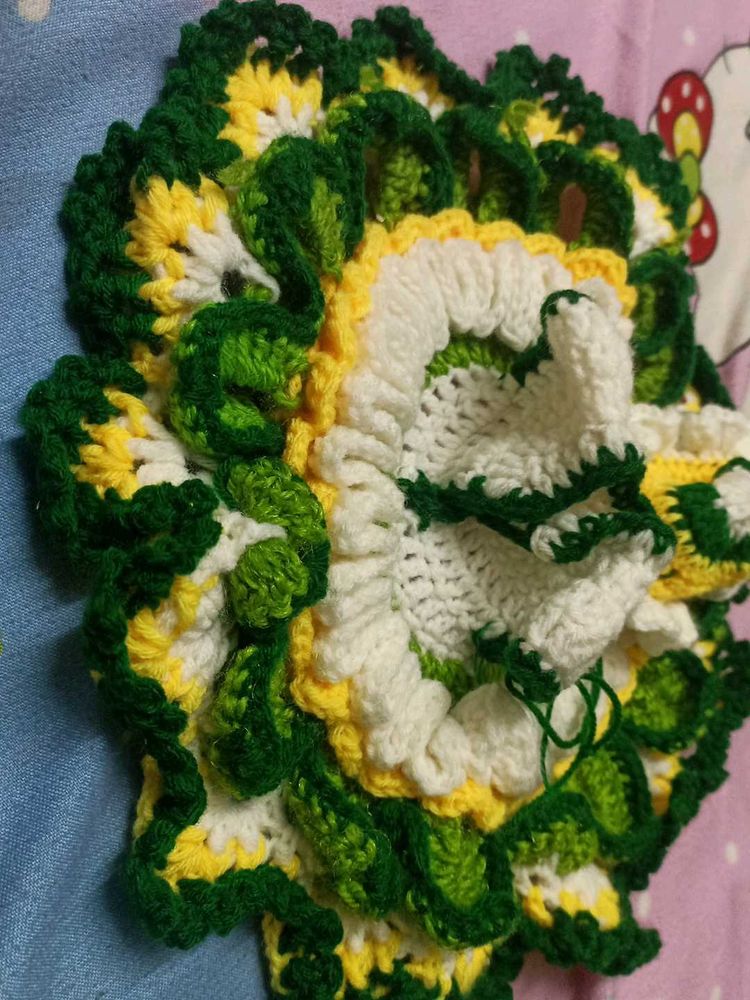 Handmade crochet kahna Ji dress