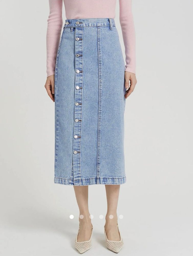 SALE❗️Denim Straight Skirt