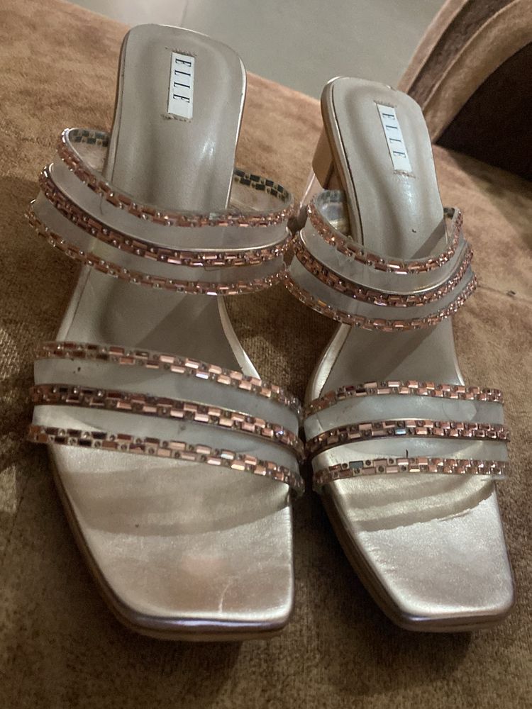 Rose Gold ELLE Heels