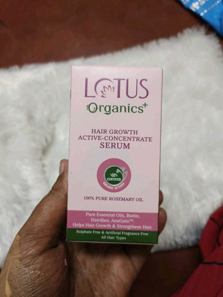Lotus Organics Hair Growth Serum