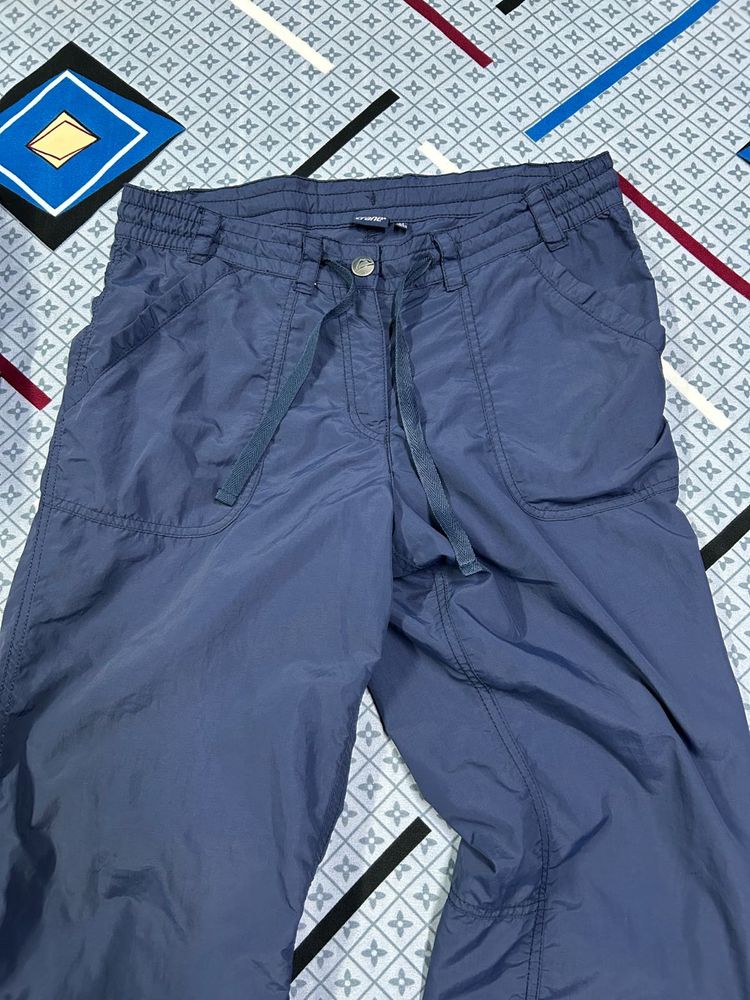 Blue Casual Pants