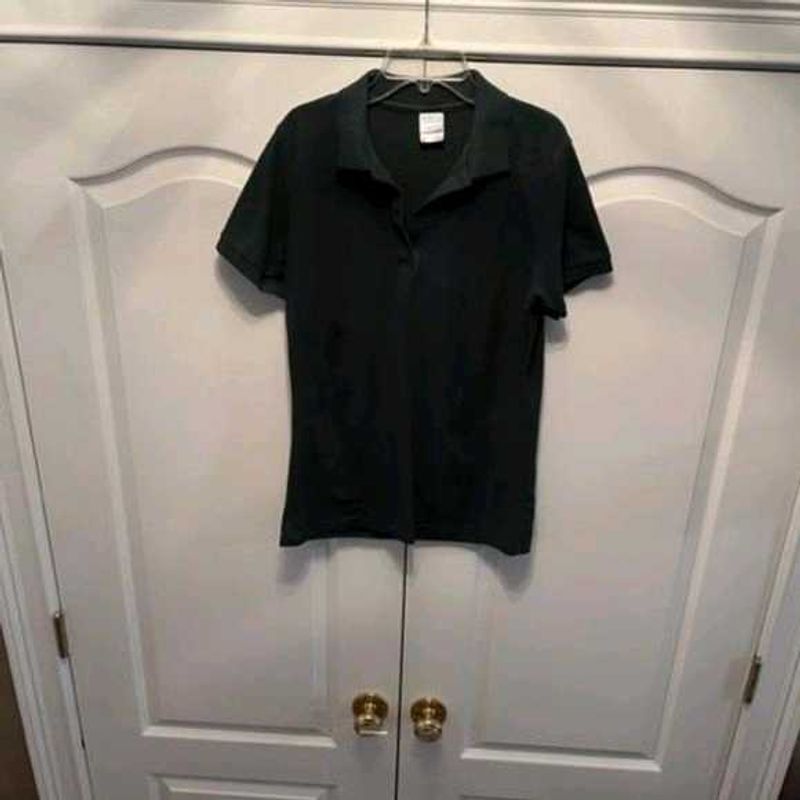 Black Polo Tee