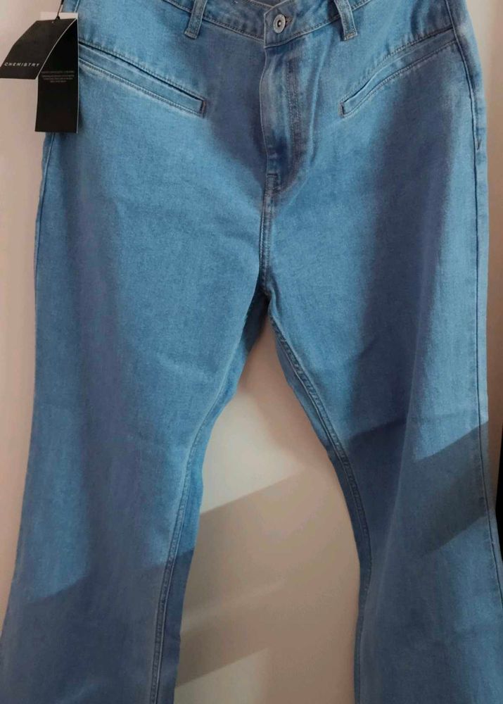 Blue Flare Jeans