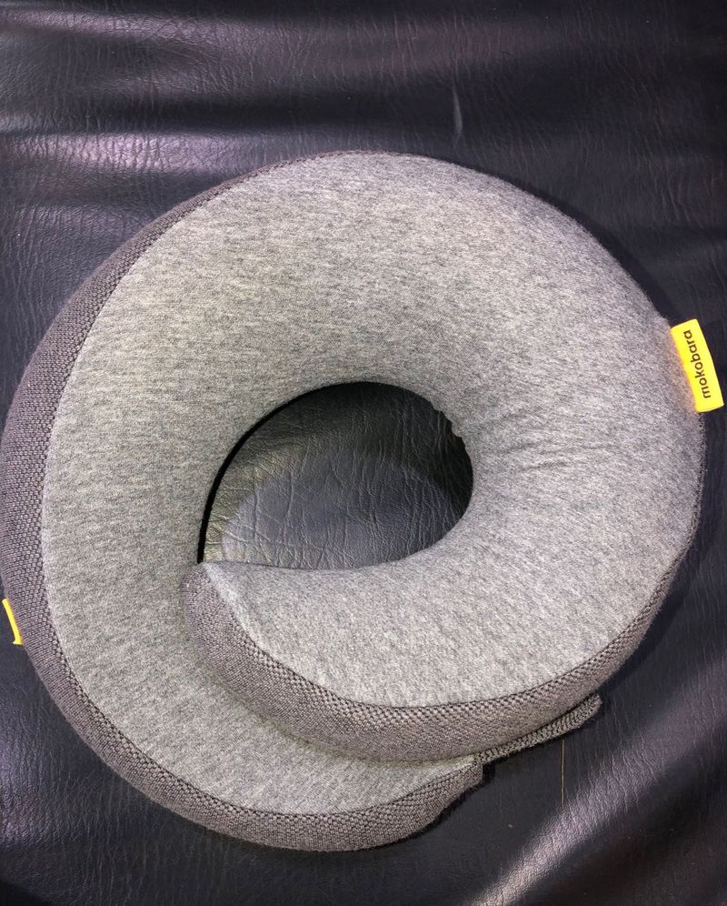 Mokobara Travel Pillow With Memory Foam