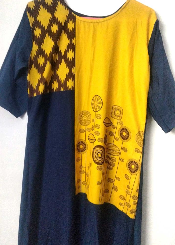 Unique Colorblock kurta⁠•⁠ᴗ⁠•✧❥