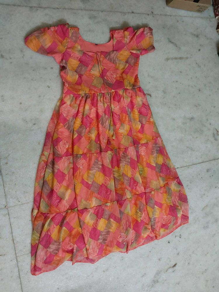 New Stitched 3 Layer Frock