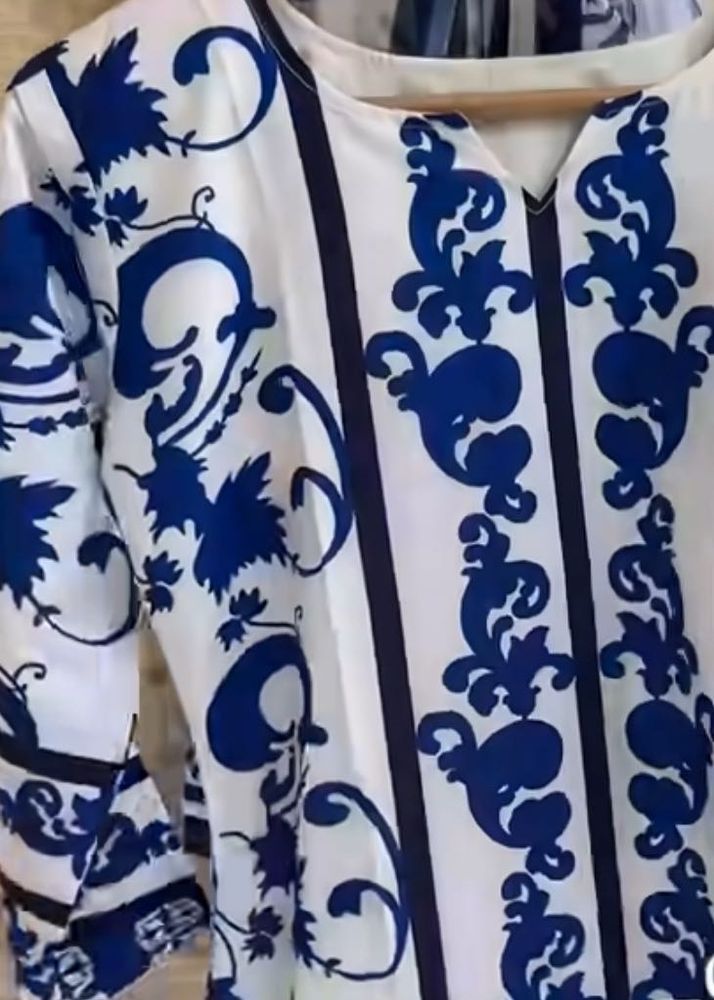 Elegant Printed Suit