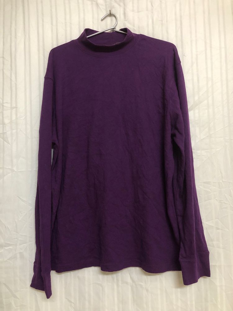 Speculation Cotton Purple T Shirt