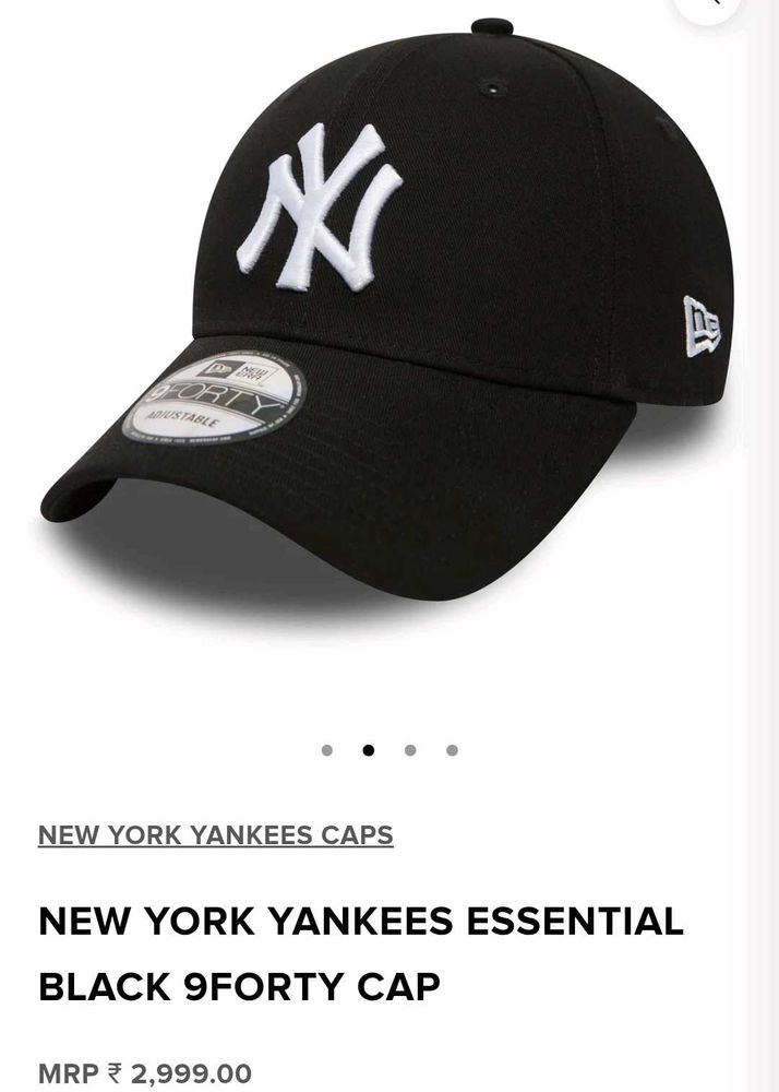 Authentic New Era 9FORTY Cap–Vintage Pre-Loved