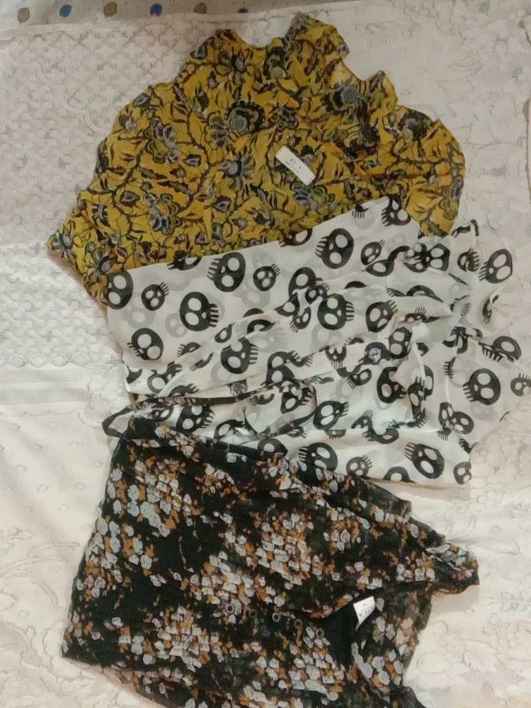 Printed Full Sleeve Tops