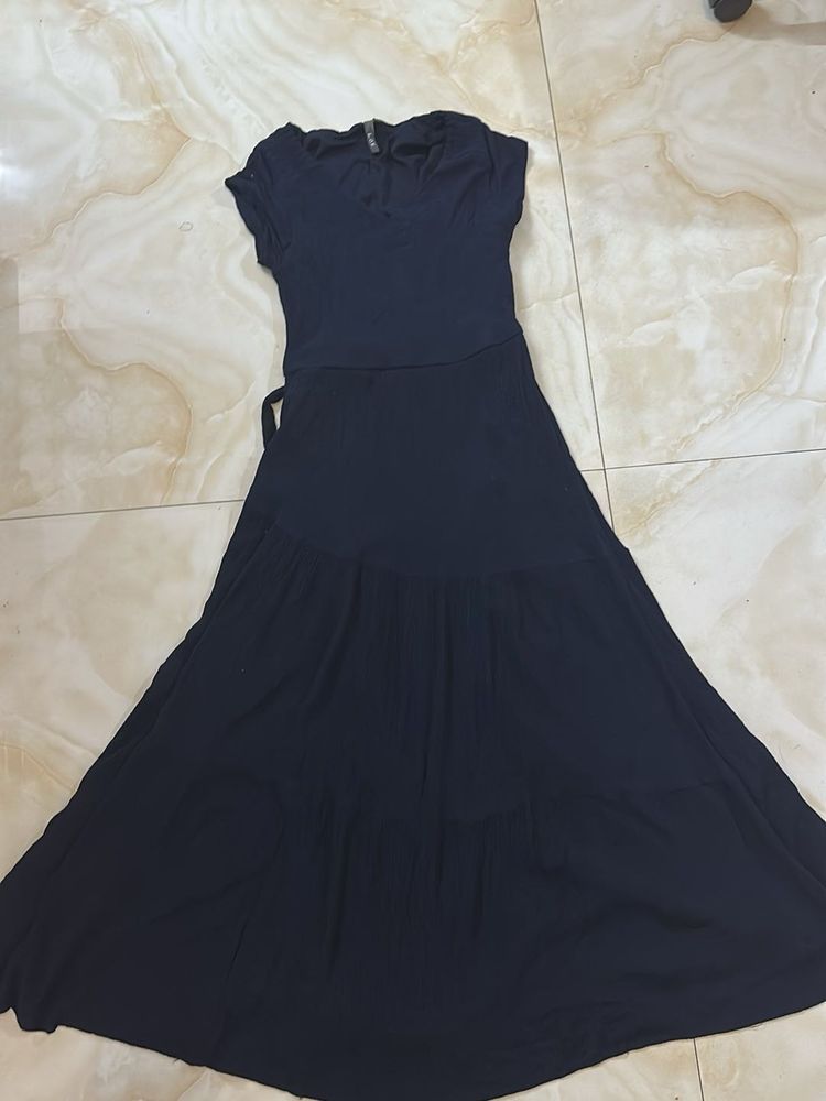 Westside Navy Blue Maxi Dress