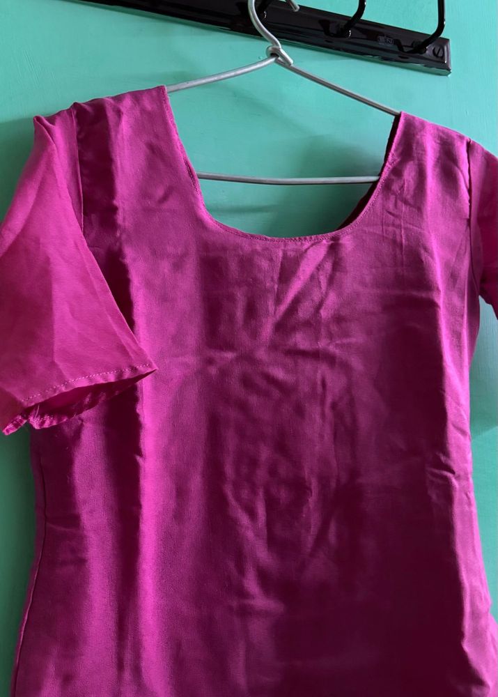 pink kurta