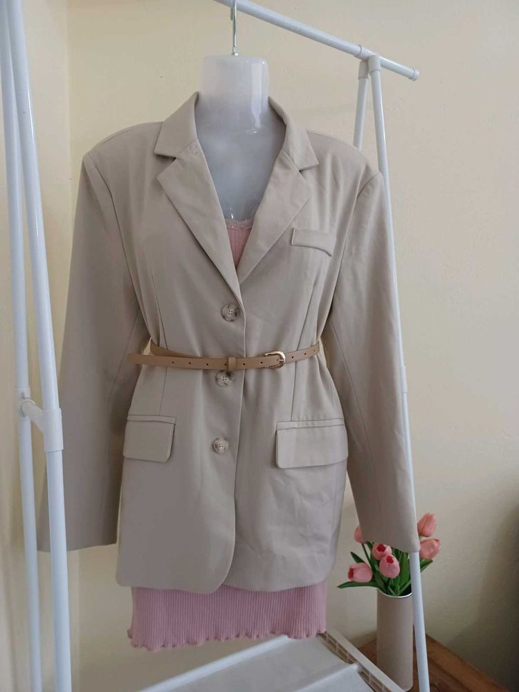 Beige Blazer