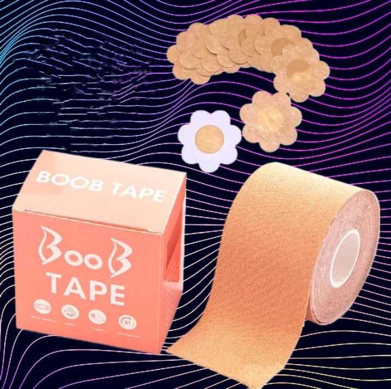 Boob Tape With 10 Nipple Pasties
