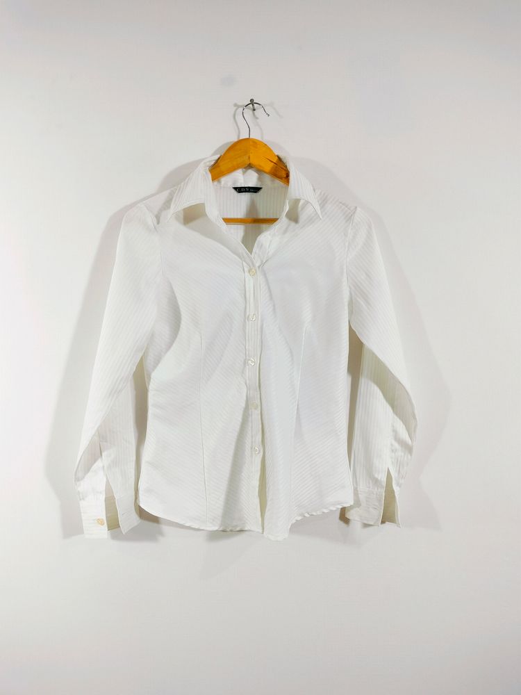 Drop Last Day White Casual Top 💙