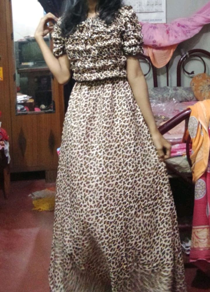 Leopard print Dress