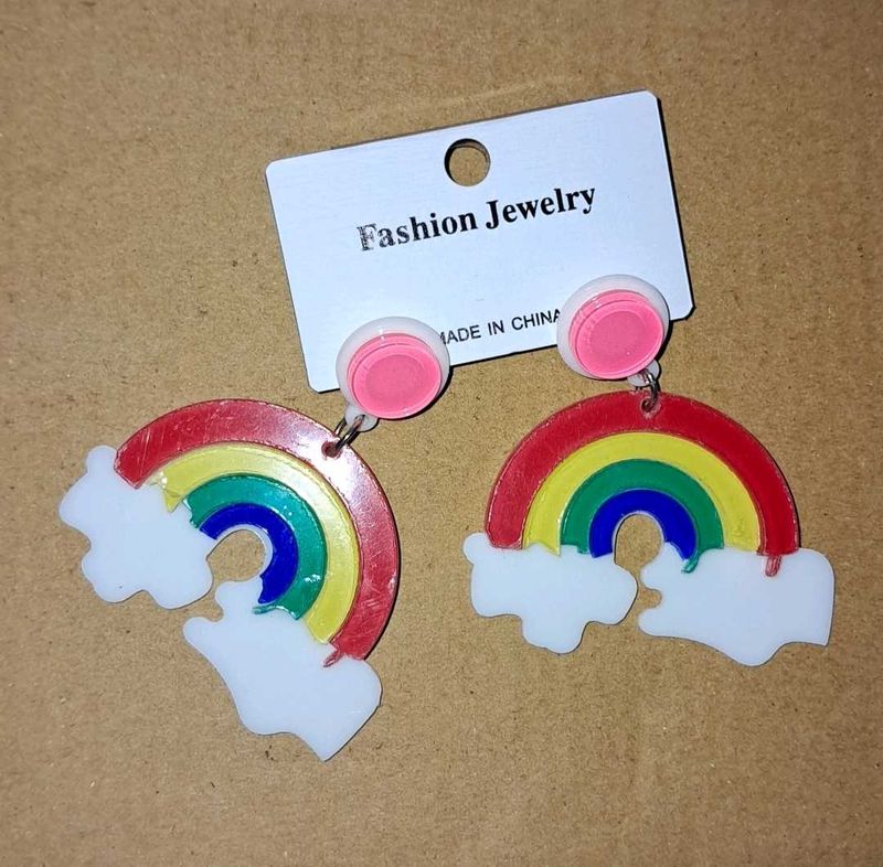 Colourfull Cloud Earrings