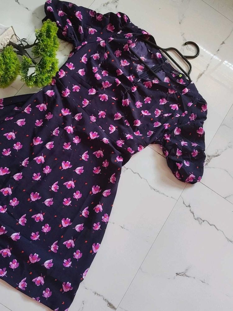 Floral Print Dress