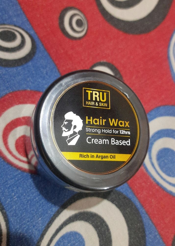 Brand New - Tru Hair &amp; Skin Hair Wax Anti-dandruff Cream Wax For Men